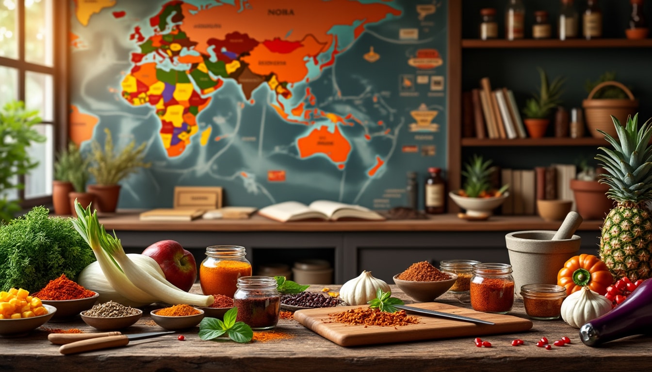 découvrez comment voyager à travers les saveurs du monde sans quitter votre maison. dans cet article, nous vous dévoilons des astuces et des recettes pour explorer la cuisine internationale, enrichir vos repas quotidiens et éveiller vos papilles à l'aventure gastronomique.